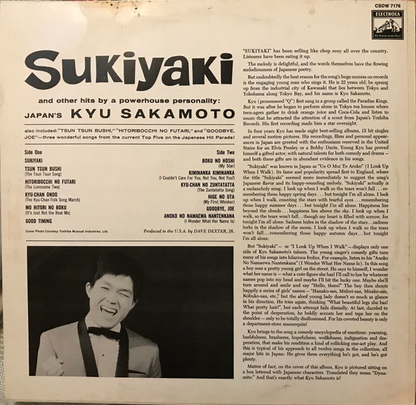Kyu Sakamoto – Sukiyaki And Other Japanese Hits