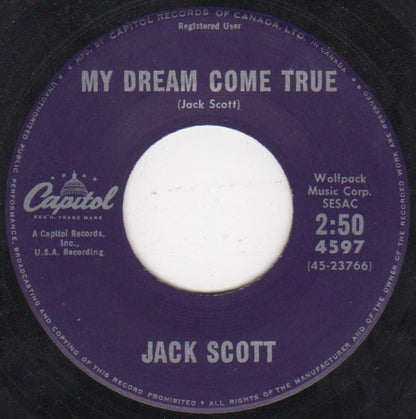 Jack Scott – Strange Desire