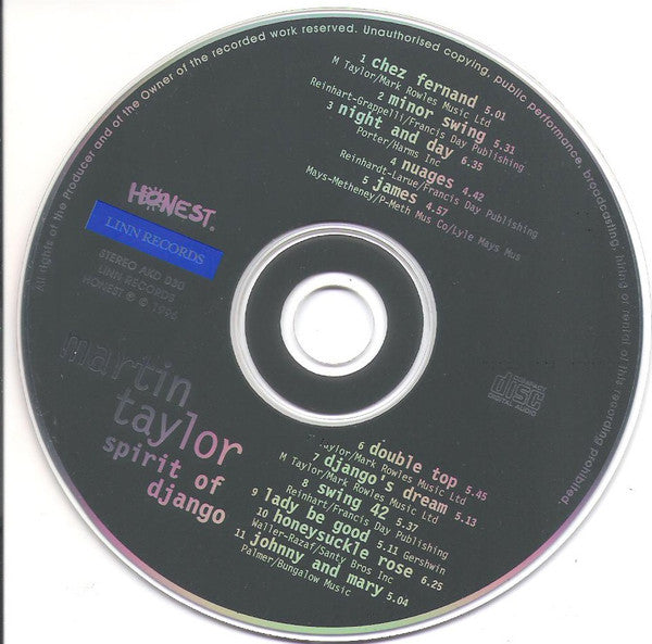 Martin Taylor – Spirit Of Django