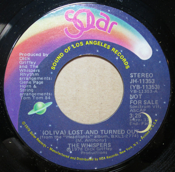 The Whispers – (Oliva) Lost And Turned Out