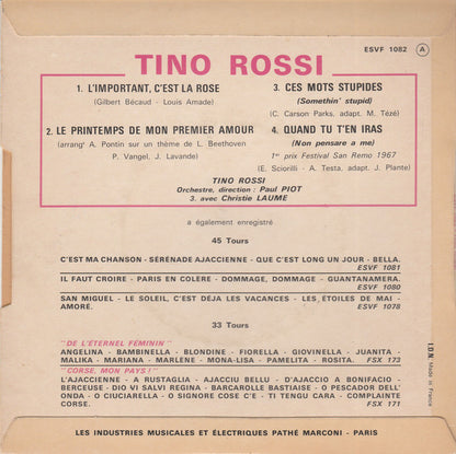 Tino Rossi – L'Important, C'Est La Rose
