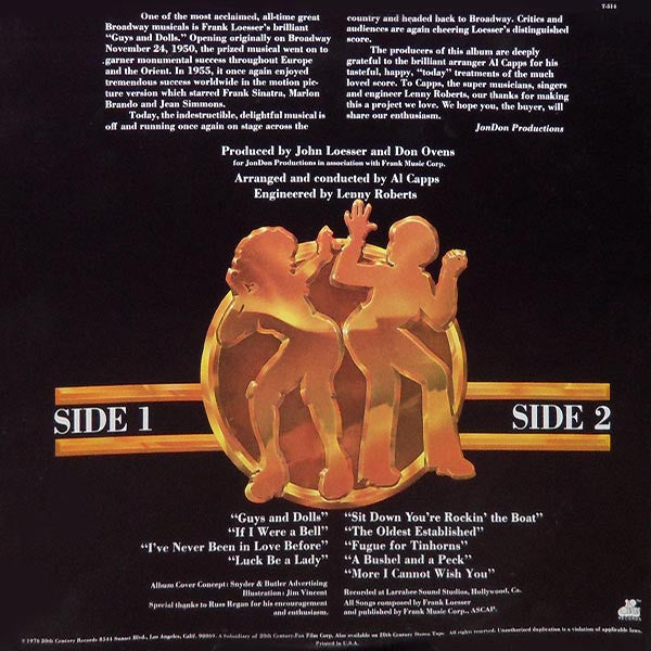 The Broadway Brass – Takes Guys And Dolls Disco