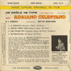 Adriano Celentano – Uno Strano Tipo / Il Tangaccio - Bande Sonore Originale Du Film "Un Drôle De Type" — photo 2