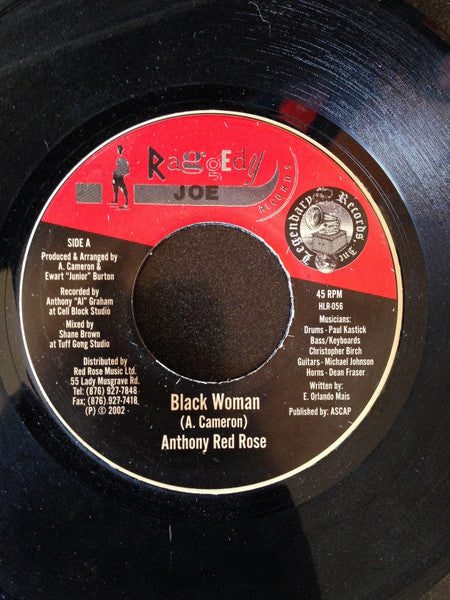 Anthony Red Rose – Black Woman