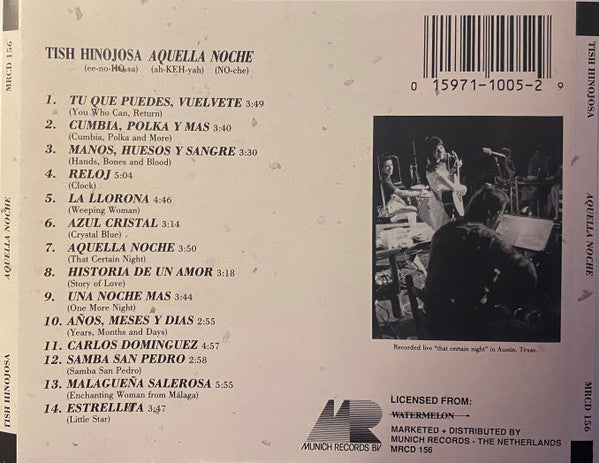 Tish Hinojosa – Aquella Noche