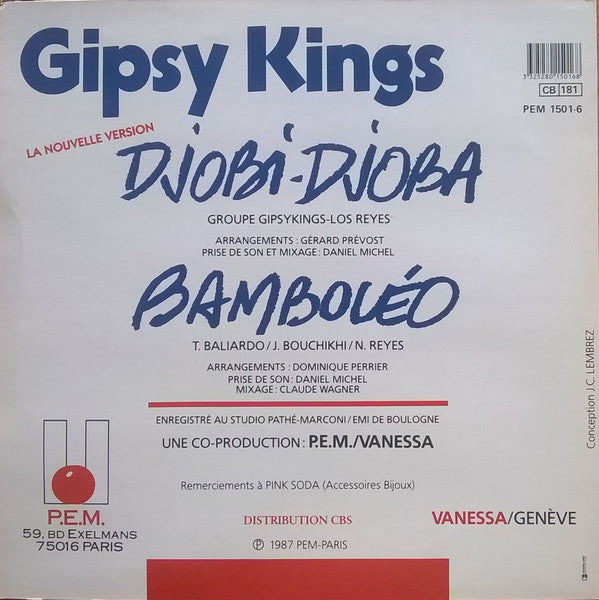 Gipsy Kings – Bamboléo / Djobi-Djoba - La Nouvelle Version