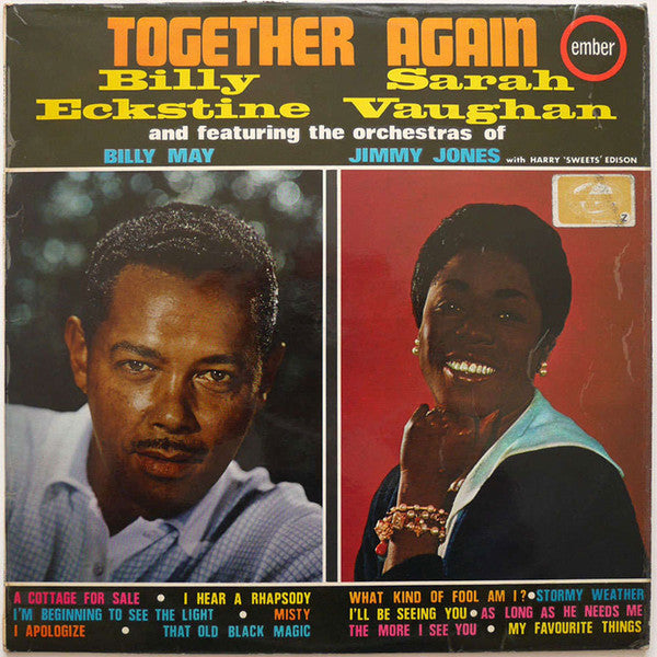 Sarah Vaughan And Billy Eckstine – Together Again