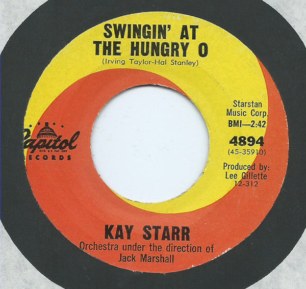 Kay Starr – Bossa Nova Casanova / Swingin' At The Hungry O