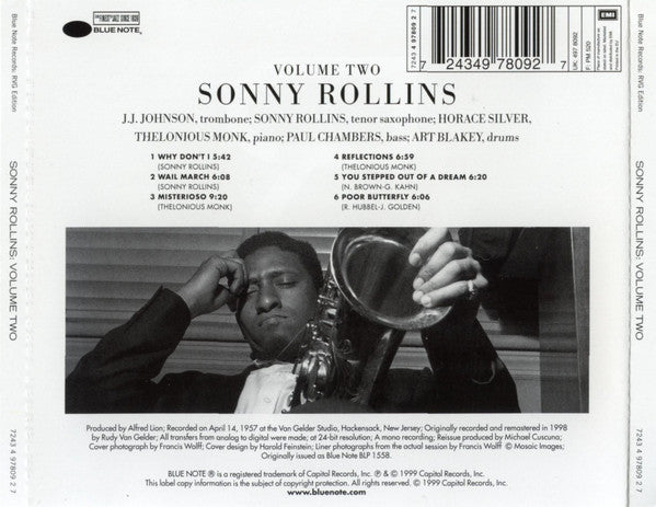 Sonny Rollins – Volume Two