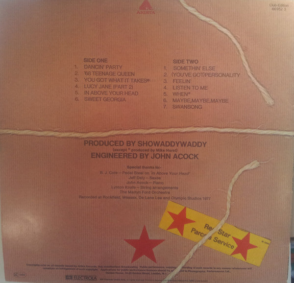 Showaddywaddy – Red Star