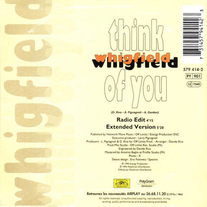 Whigfield – Think Of You