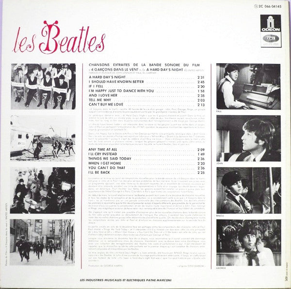 The Beatles – 4 Garçons Dans Le Vent