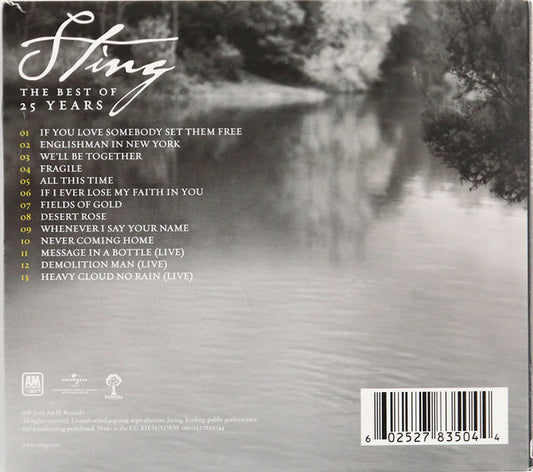 Sting – The Best Of 25 Years