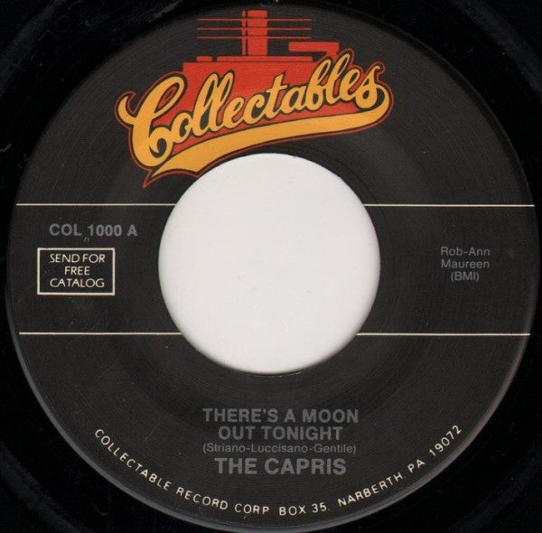 The Capris – There's A Moon Out Tonight / Indian Girl