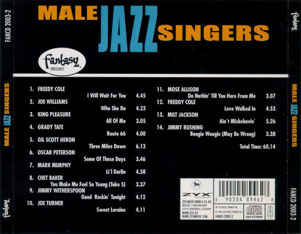 Various – Male Jazz Singers