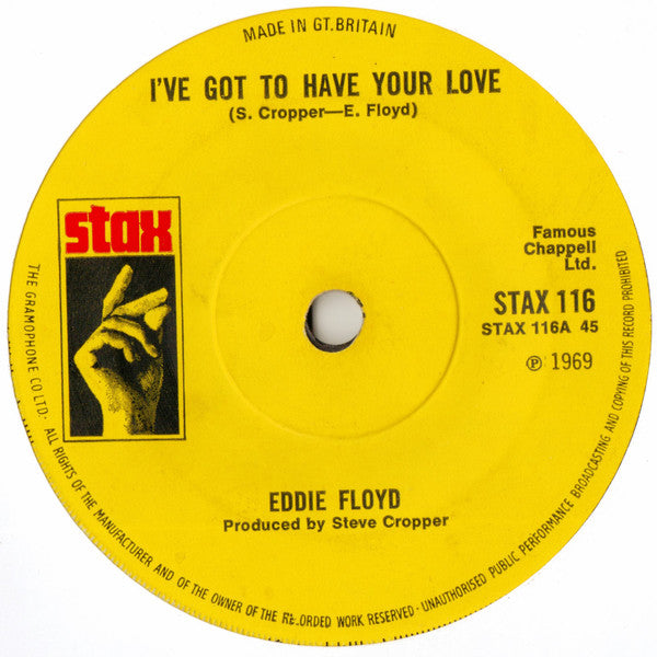 Eddie Floyd – I've Got To Have Your Love