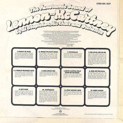 Cyril Stapleton And His Orchestra And Chorus – The Panoramic Sound Of Lennon And McCartney