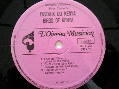 Jean C. Roché – Oiseaux Du Kenya / Birds Of Kenya