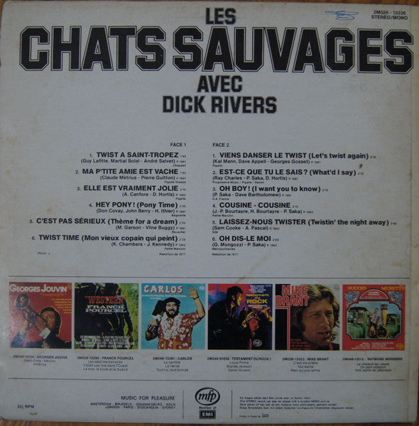 Les Chats Sauvages Avec Dick Rivers – Untitled