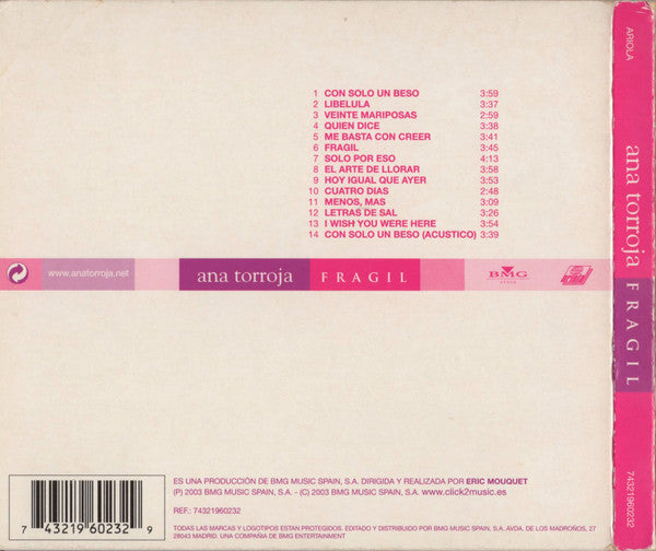Ana Torroja – Frágil