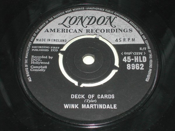 Wink Martindale – Deck Of Cards
