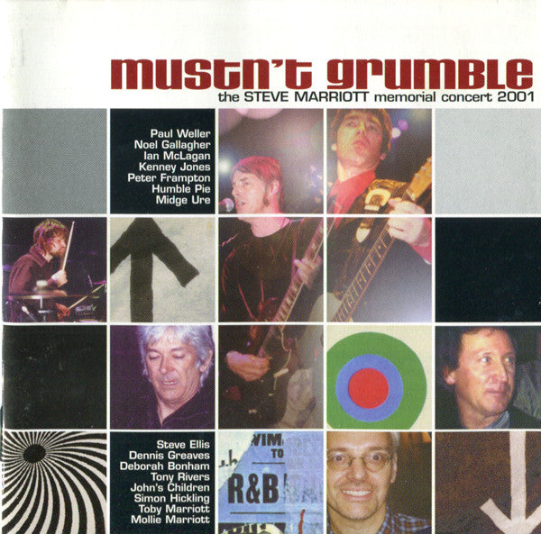 Various – Mustn't Grumble (The Steve Marriott Memorial Concert 2001)
