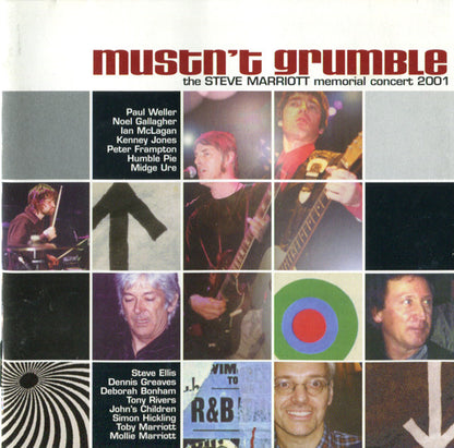 Various – Mustn't Grumble (The Steve Marriott Memorial Concert 2001)