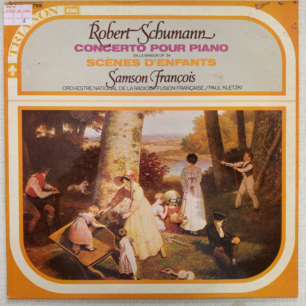Robert Schumann, Samson François, Paul Kletzki, Orchestre National De France – Concerto Pour Piano / Scenes D'Enfants