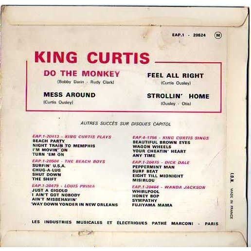 King Curtis – Fais Le Singe (Do The Monkey)