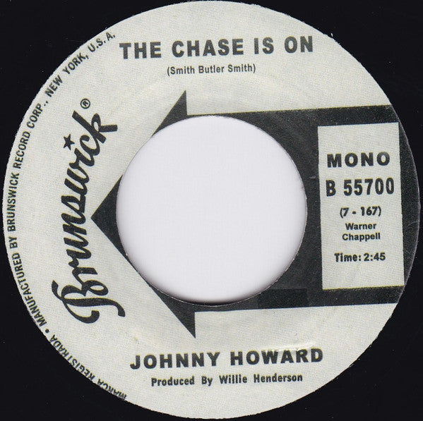 Johnny Howard / The Demures – The Chase Is On / Raining Teardrops
