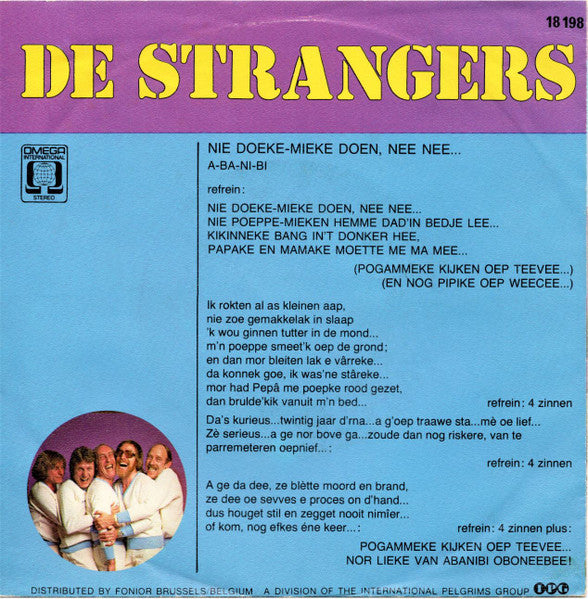 De Strangers – Den Dopper /  Nie Doeke-Mieke Doen Nee, Nee