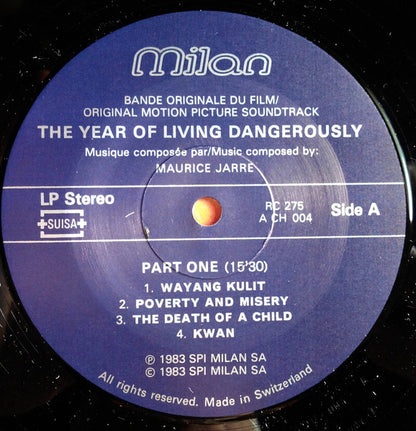 Maurice Jarre – The Year Of Living Dangerously - Original Motion Picture Soundtrack