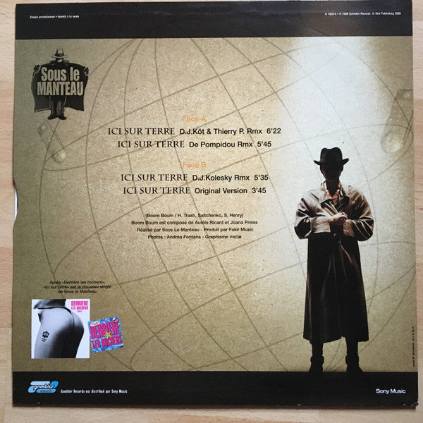 Sous Le Manteau Featuring Boom Boum – Ici Sur Terre