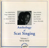 Various – Anthology Of Scat Singing - Volume 1 - 1924-1929 — photo 1