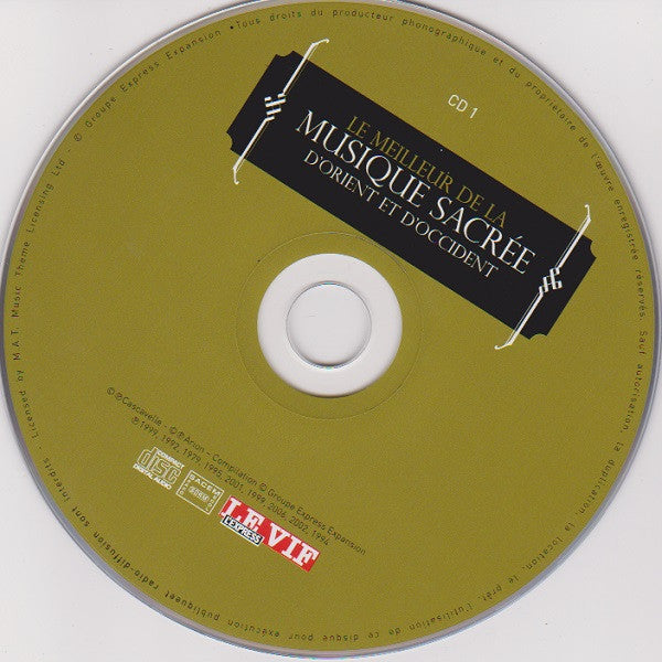 Various – Le Meilleur De La Musique Sacrée D'Orient Et D'Occident
