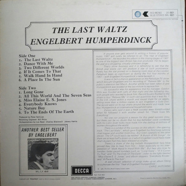 Engelbert Humperdinck – The Last Waltz