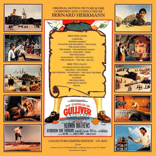 Bernard Herrmann – The 3 Worlds Of Gulliver (Original Motion Picture Score)