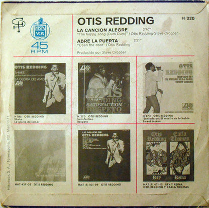 Otis Redding – La Cancion Alegre / Abre La Puerta