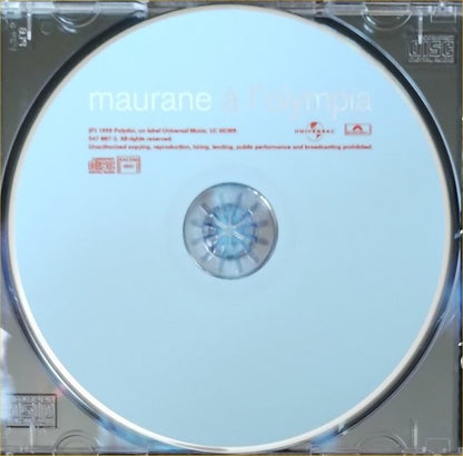 Maurane – À L'Olympia