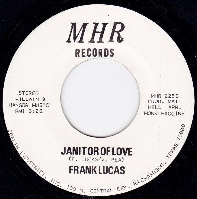 Frank Lucas – Nice And Easy / Janitor Of Love