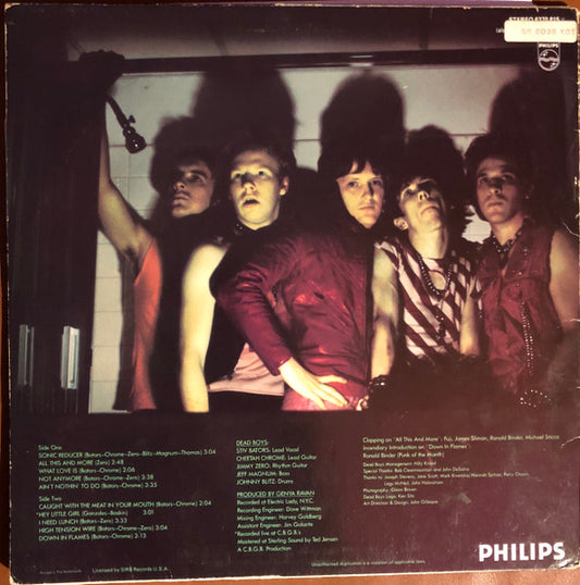 The Dead Boys – Young Loud And Snotty