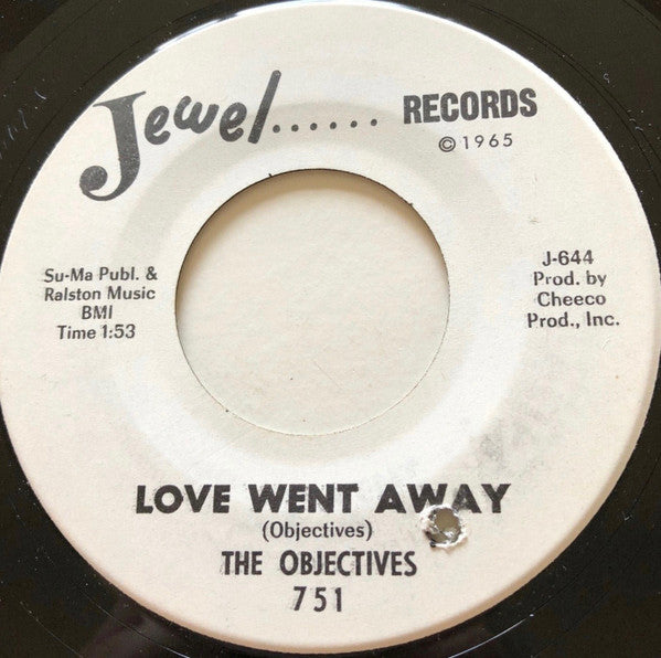 The Objectives – Oh My Love (Come Back To Me) / Love Went Away