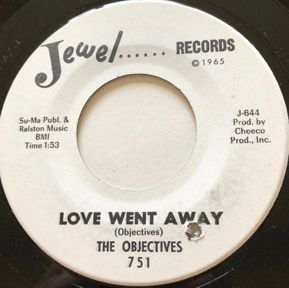 The Objectives – Oh My Love (Come Back To Me) / Love Went Away