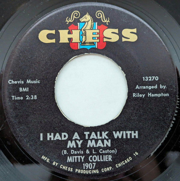 Mitty Collier – I Had A Talk With My Man / Free Girl (In The Morning)