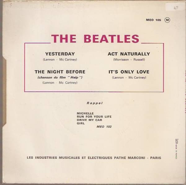 The Beatles – Yesterday