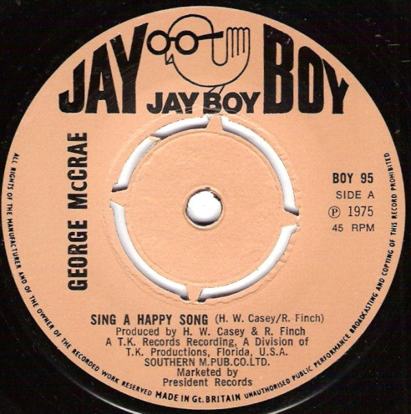 George McCrae – Sing A Happy Song