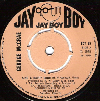 George McCrae – Sing A Happy Song