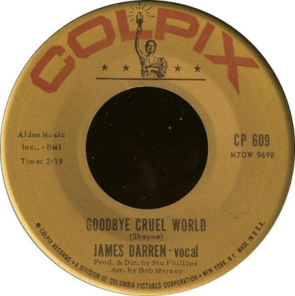 James Darren – Goodbye Cruel World / Valerie