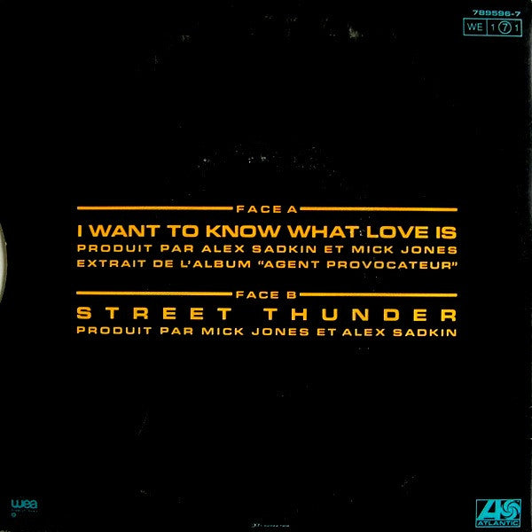 Foreigner – I Want To Know What Love Is