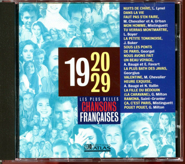 Various – Les Plus Belles Chansons Françaises - 1920-29